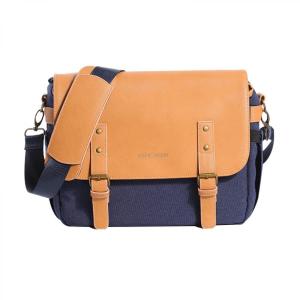 K&F Concept Caden Skulderveske til kamera i canvas kaffe 23x28x38cm