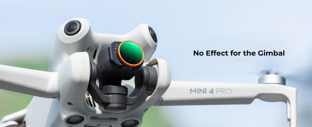 K&F Concept K&F Concept Filtersett 4 stk UV+CPL+ND2-32+ND32-512 for DJI Mini 4 Pro