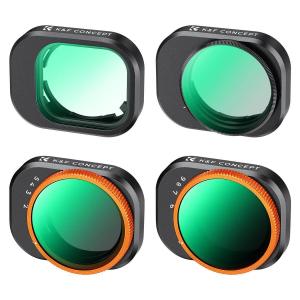 K&F Concept K&F Concept Filtersett 4 stk UV+CPL+ND2-32+ND32-512 for DJI Mini 4 Pro