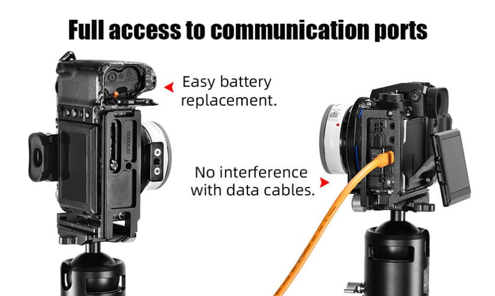 Sunwayfoto Sunwayfoto l-bracket for Fujifilm GFX 100s