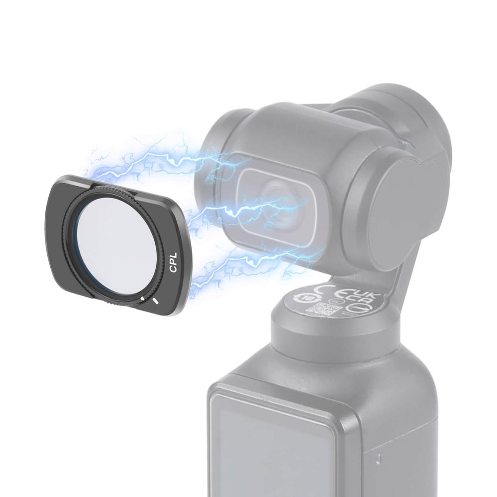 Puluz Puluz Magnetisk CPL-filter for DJI Osmo Pocket 3