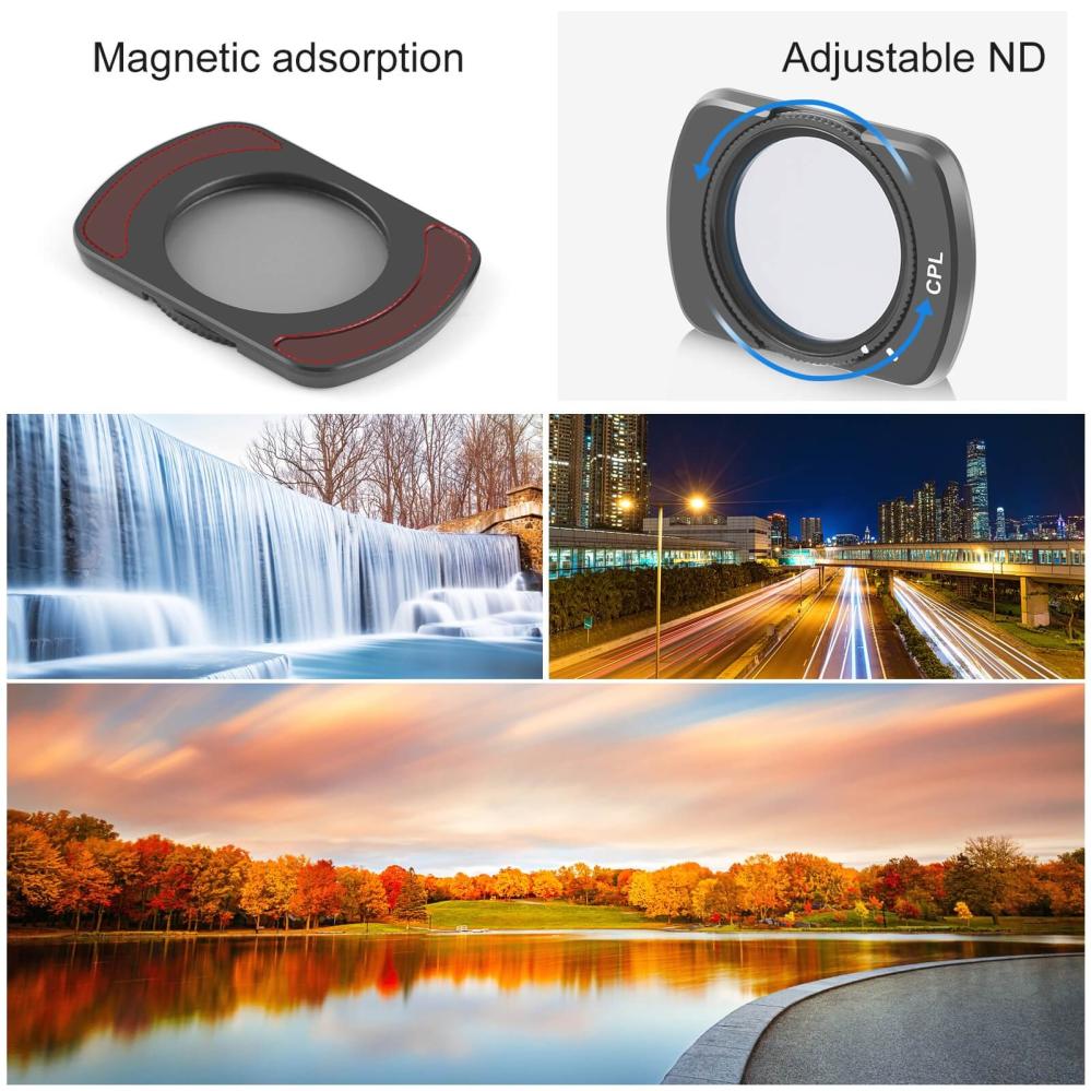 Puluz Puluz Magnetisk CPL-filter for DJI Osmo Pocket 3