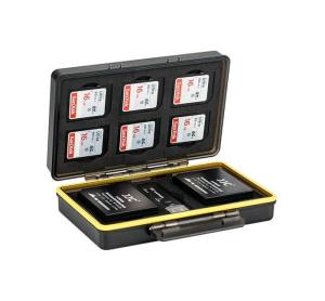 JJC JJC Batteri & minneskortask 6xSD & 2xNP-W126/W126S