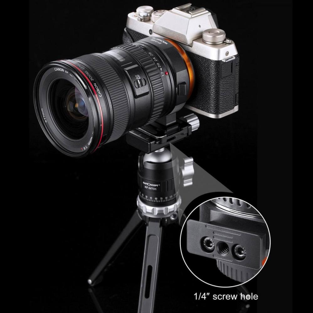 K&F Concept K&F Concept Objektivadapter elektronisk for Canon EF for Fujifilm X kamerahus