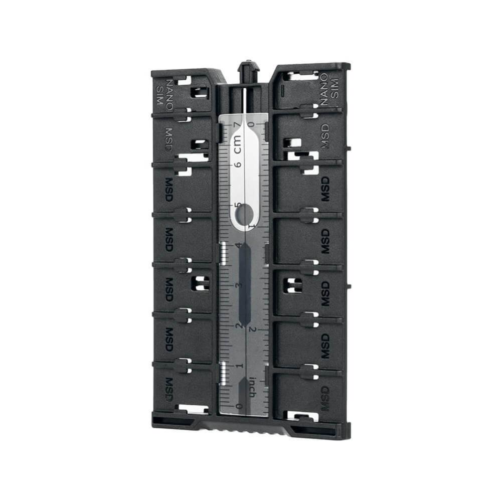 JJC JJC Minnekortetui for 4xSD + 12xMicroSD + 2xNano SIM