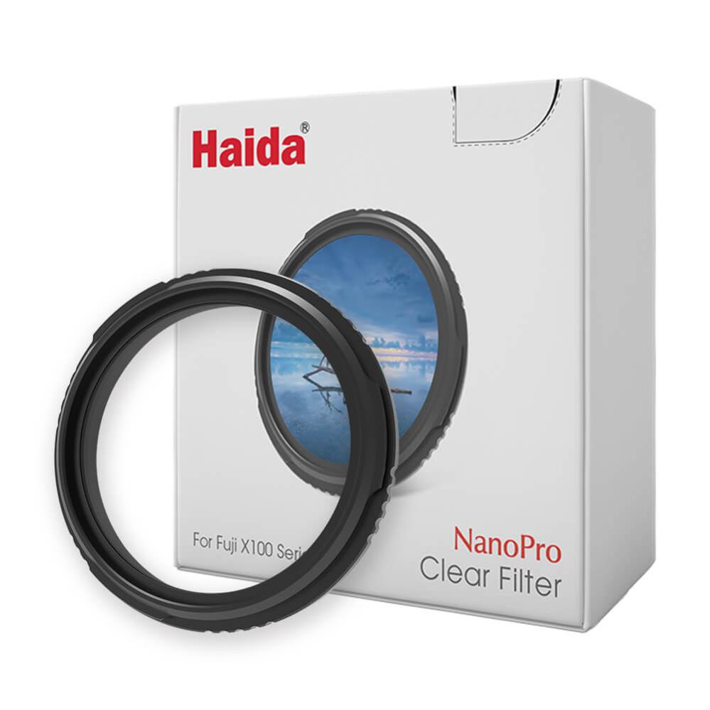 Haida Haida NanoPro Clear-filter Beskyttelsesfilter for Fujifilm X100-serien