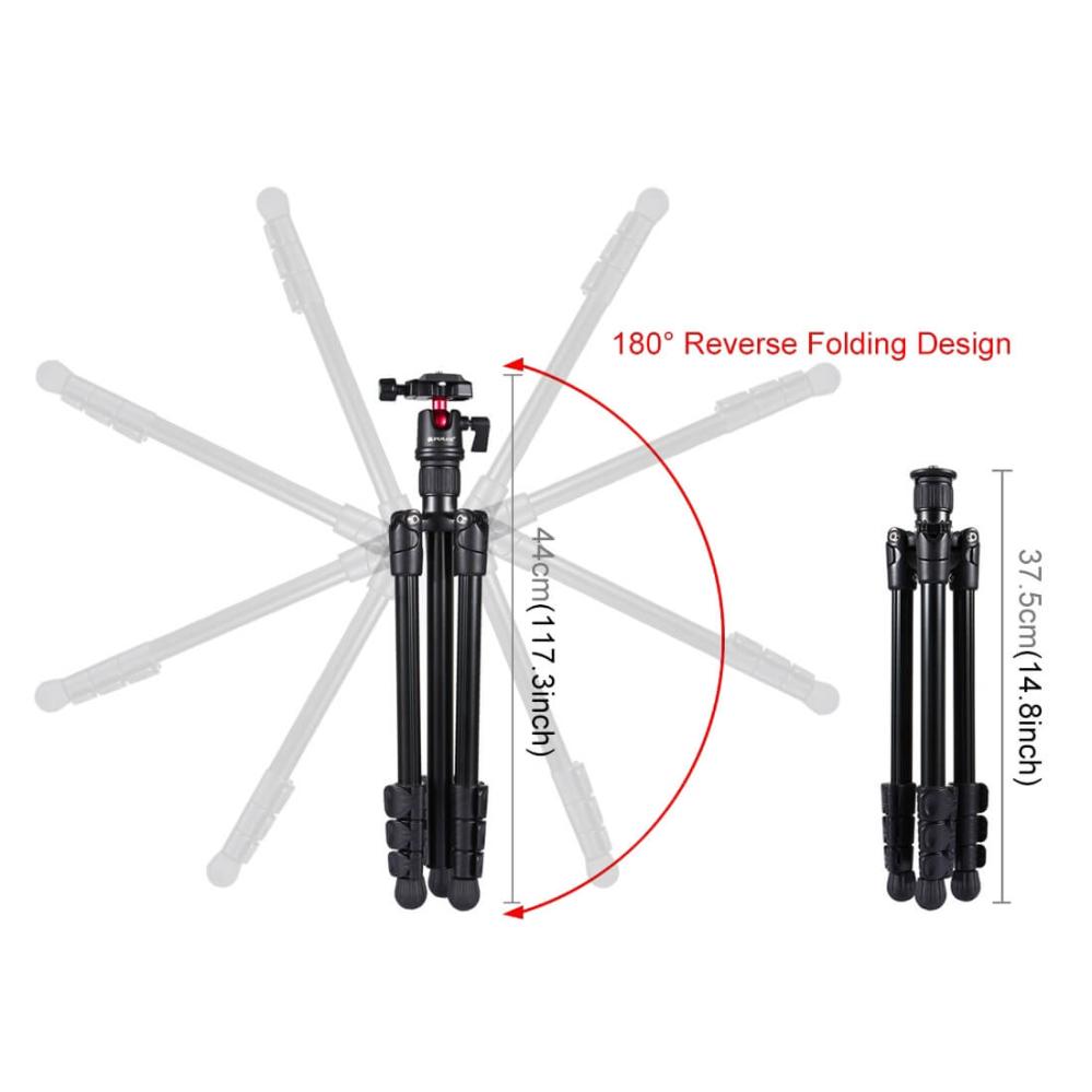 Puluz Puluz Kamerastativ 42-130cm av aluminium
