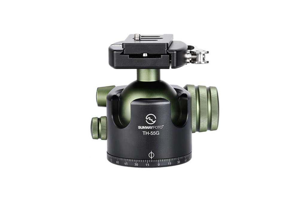 Sunwayfoto Sunwayfoto TH-55G kulehode lavprofil klarar høy belastning