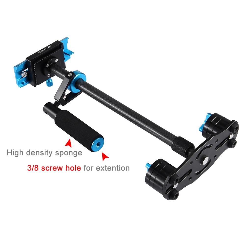Puluz Puluz håndholdt karbonfiberstabilisator for DSLR / DV-kameraer (38