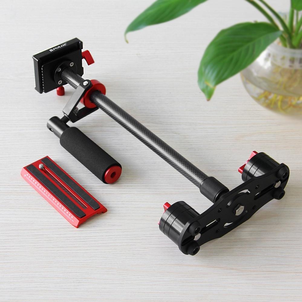 Puluz Puluz håndholdt karbonfiberstabilisator for DSLR / DV-kameraer (38