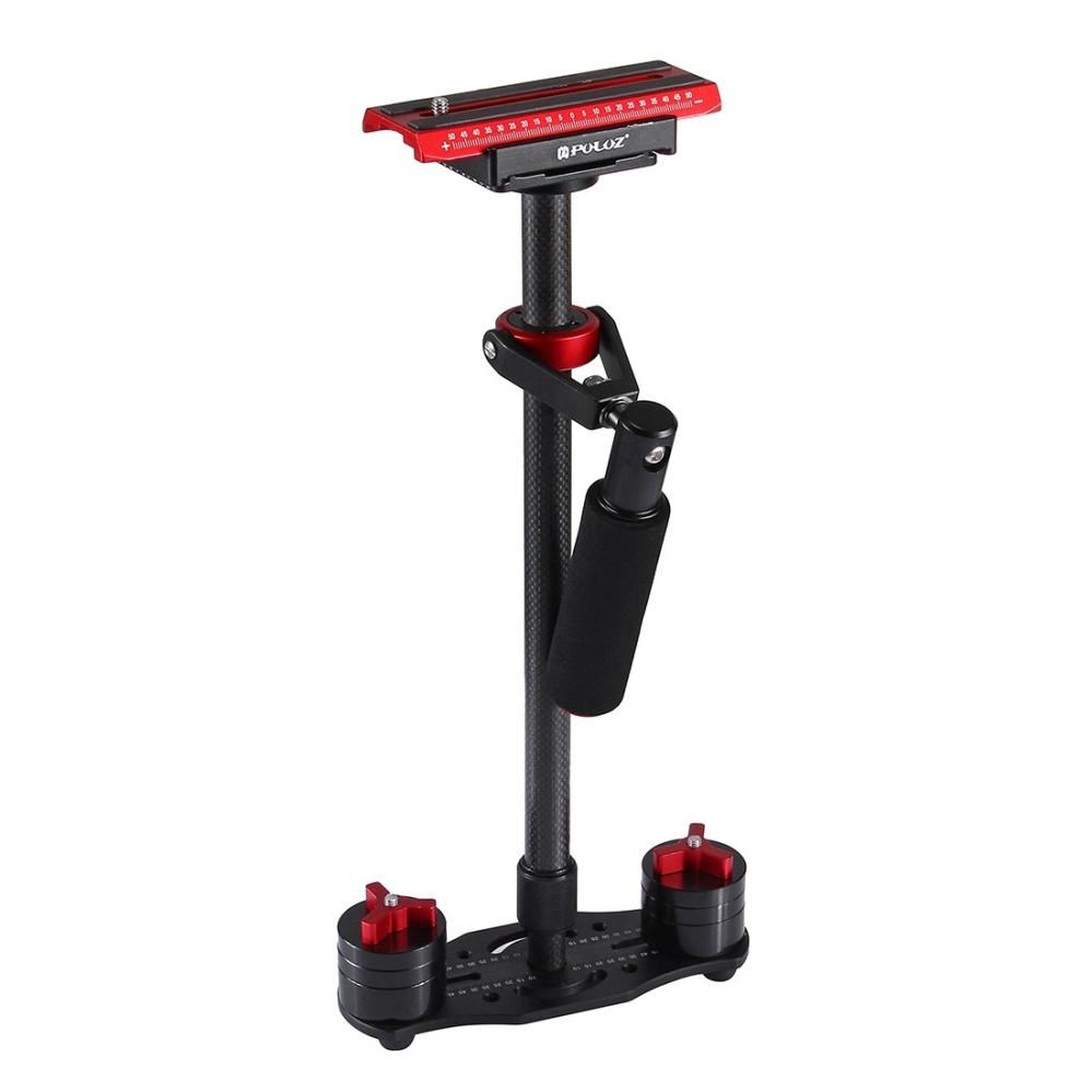 Puluz Puluz håndholdt karbonfiberstabilisator for DSLR / DV-kameraer (38