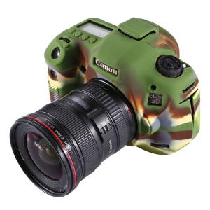 Puluz Puluz Siliconeetui for Canon EOS 5D Mark III / 5D3 Kamouflage