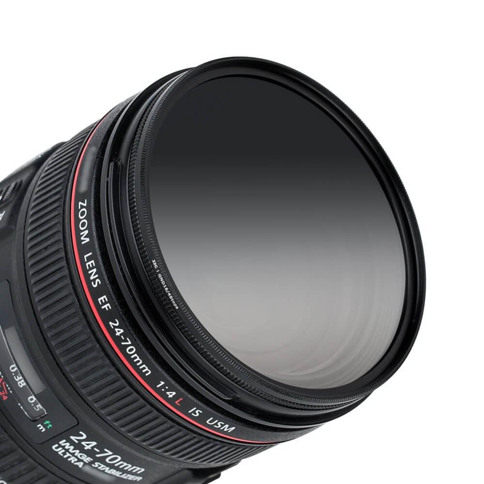 JJC JJC Halvtonet ND16-filter MCR for landskapsfotografering