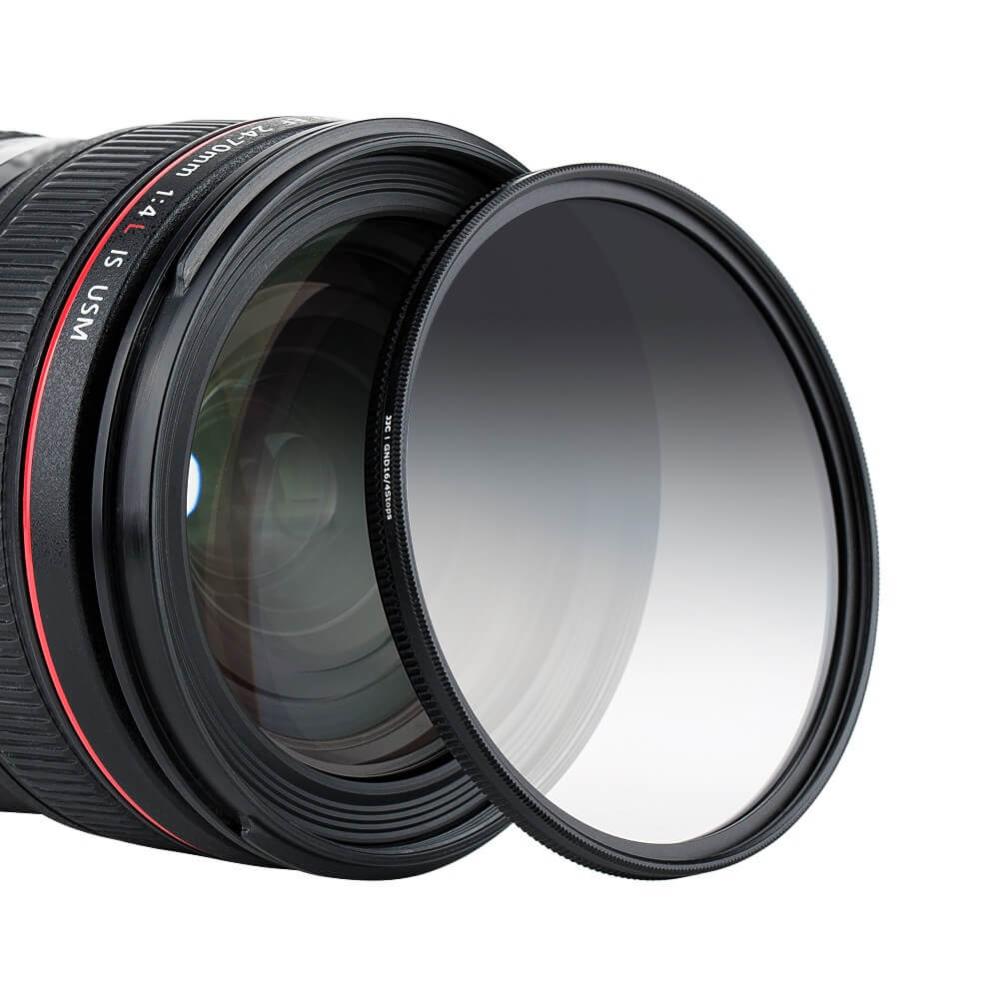 JJC JJC Halvtonet ND16-filter MCR for landskapsfotografering