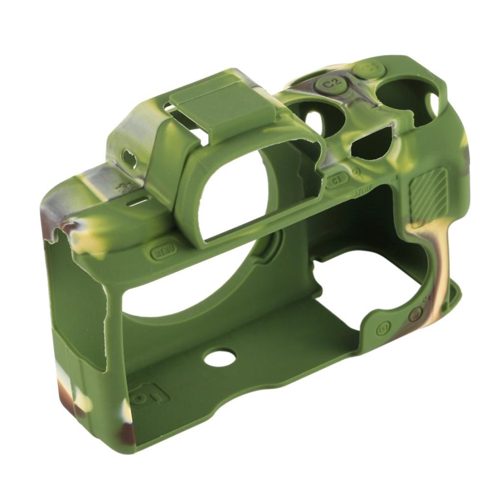 Puluz Puluz Siliconeetui for Sony ILCE-7MII / 7SMII / 7RMII Kamouflage