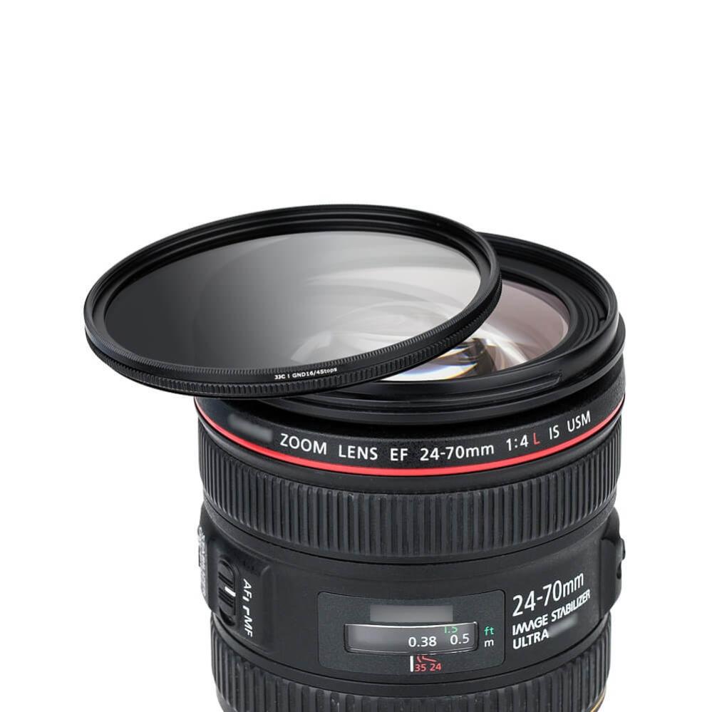 JJC JJC Halvtonet ND16-filter MCR for landskapsfotografering
