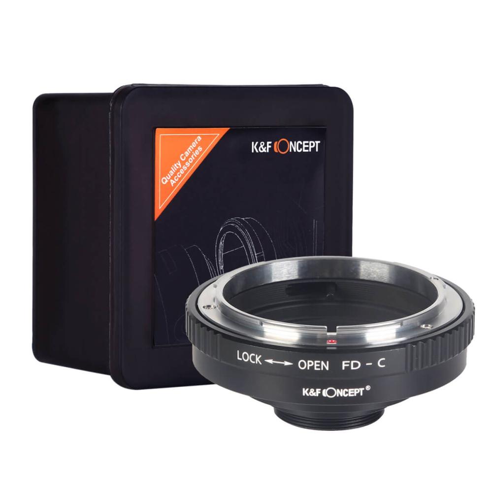 K&F Concept K&F Concept Objektivadapter till Canon FD objektiv för C-feste