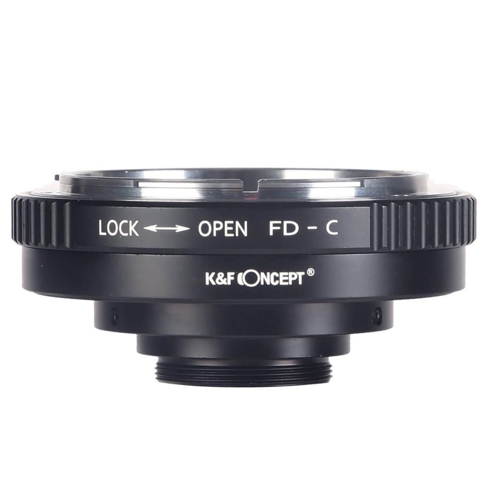 K&F Concept K&F Concept Objektivadapter till Canon FD objektiv för C-feste