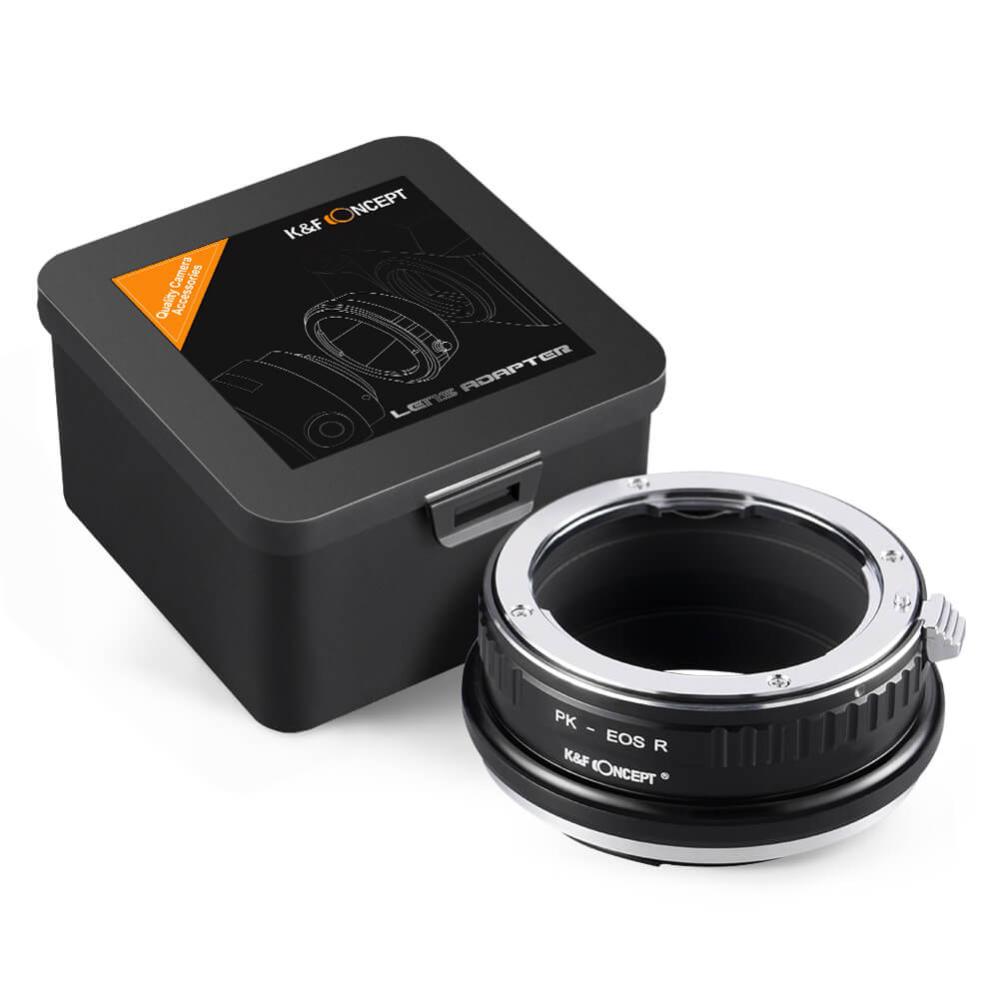 K&F Concept K&F Concept Objektivadapter for Pentax K objektiv for Canon EOS R kamerahus