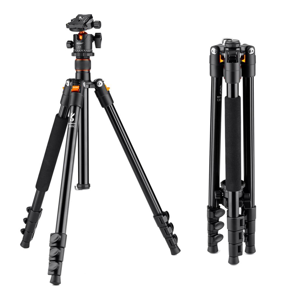 K&F Concept K&F Concept Kamerastativ med Panorama kulehode 163cm