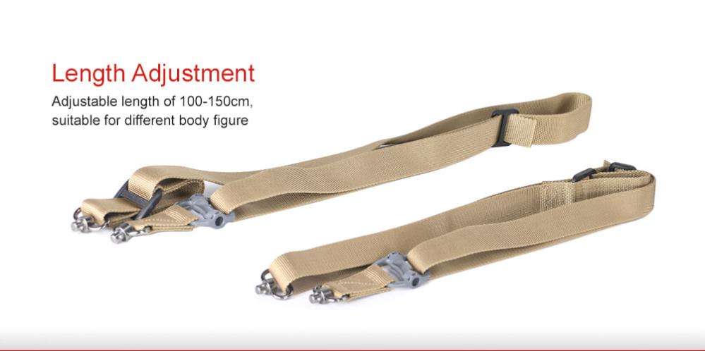  Sunwayfoto Kamerarem Khaki med QD-säkerhetsfäste från Kamda – snabb leverans och trygg e-handel