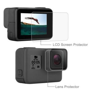 Puluz Puluz Skjermbeskytter for GoPro Hero7 Black/Silver/White/ Hero6/ Hero5