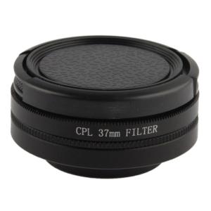  37mm CPL-filter & adapter till för GoPro 3, 3+, 4