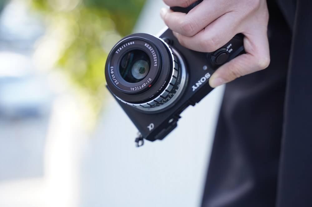 TTArtisan TTArtisan 23mm f/1.4 objektiv APS-C for Sony E silver