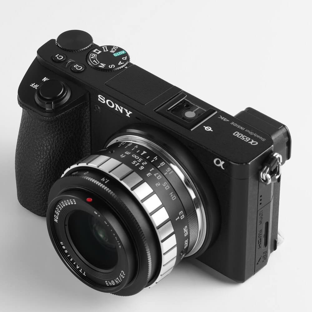 TTArtisan TTArtisan 23mm f/1.4 objektiv APS-C for Sony E silver
