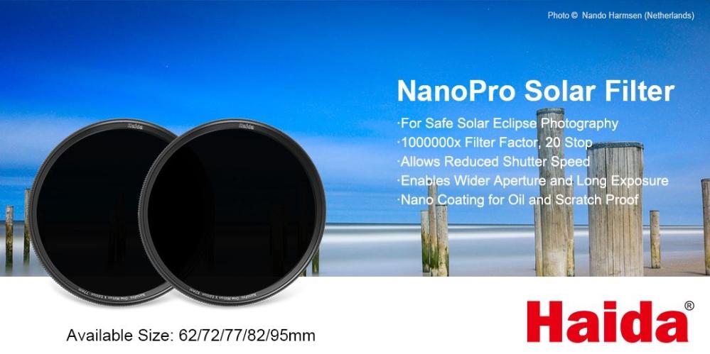 Haida Haida NanoPro One Million X Edition ND Filter 20-Stop Solfilter