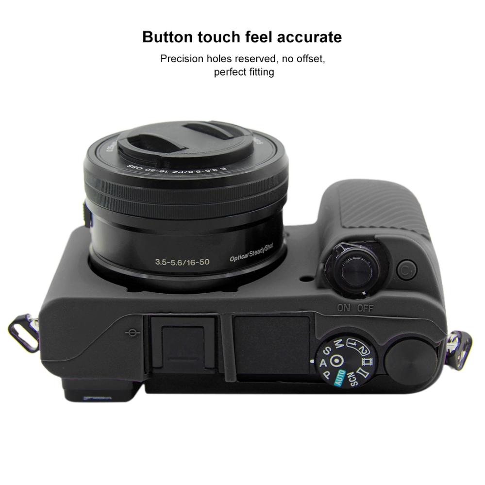 Puluz Puluz Siliconeetui for Sony A6300/A6400 (ILCE-6300)