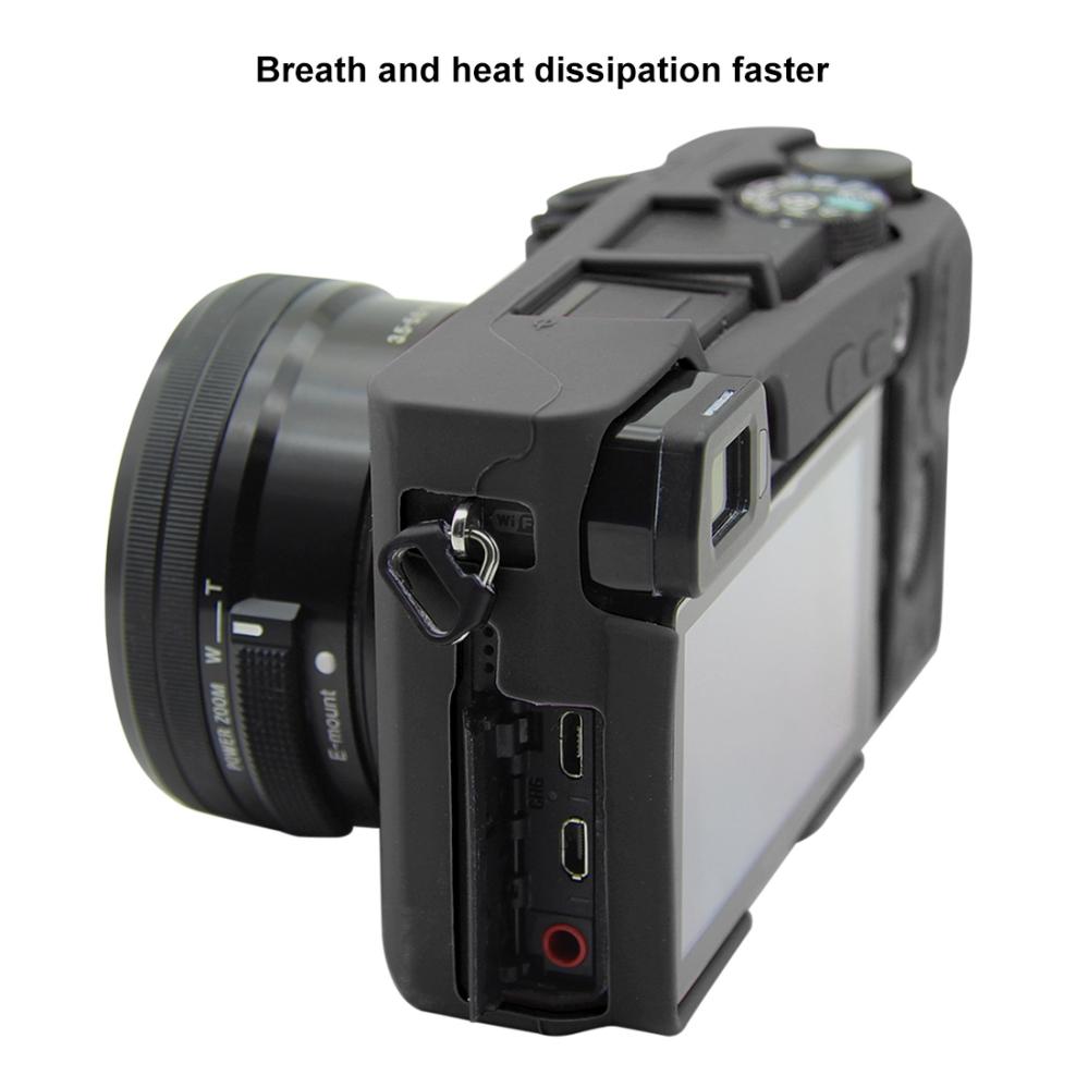 Puluz Puluz Siliconeetui for Sony A6300/A6400 (ILCE-6300)