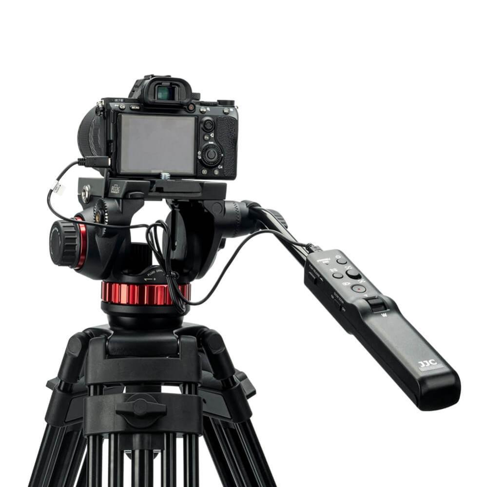 JJC JJC Stativfjernkontroll for Manfrotto & kamera med multiterminal/LANC