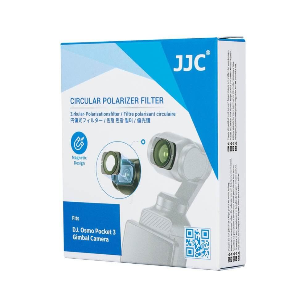 JJC JJC CPL-filter for DJI Osmo Pocket 3 reduserer refleksjoner