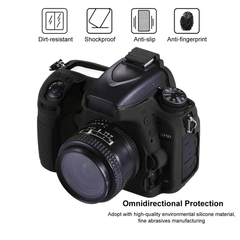 Puluz Puluz Siliconeetui for Nikon D750
