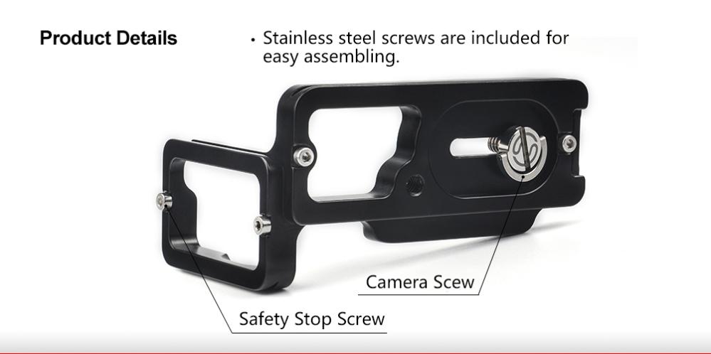 Sunwayfoto Sunwayfoto l-bracket for Canon EOS 6d mark II
