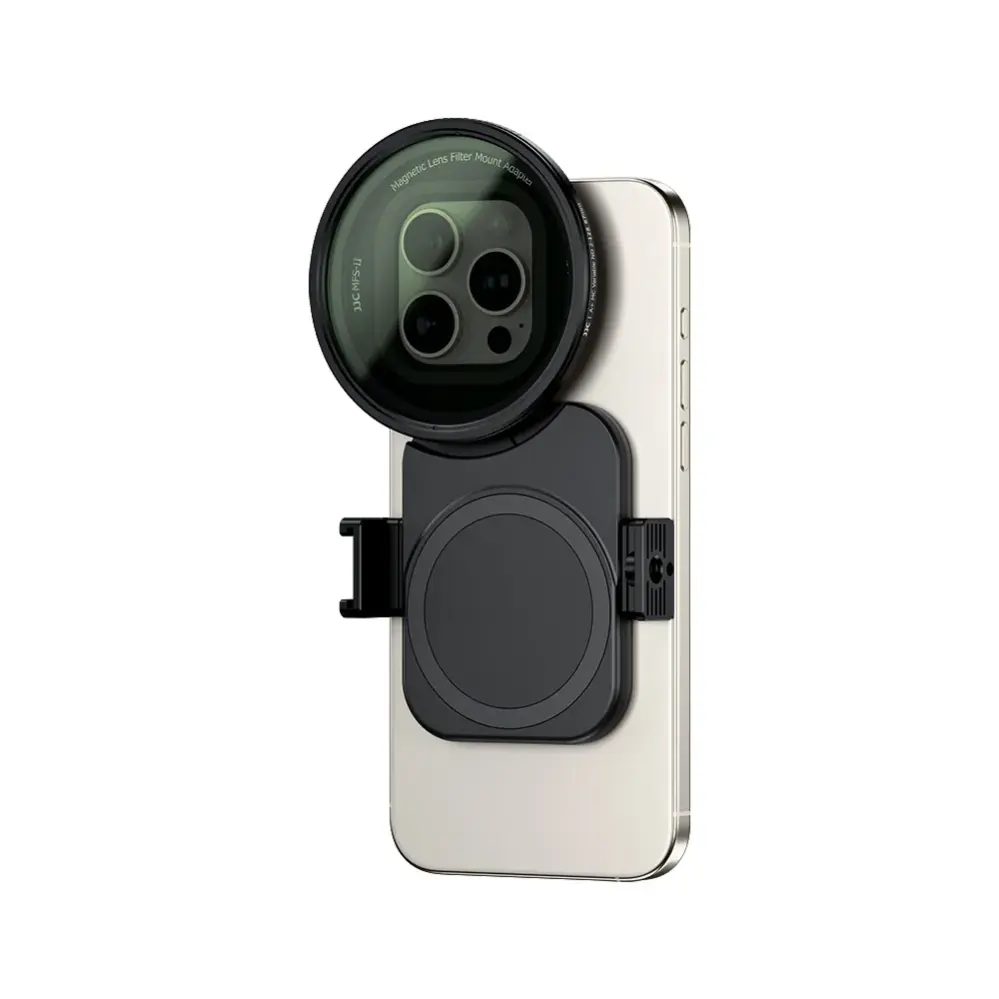 JJC JJC MFS-CPLK Magnetisk Filteradapter & Justerbart ND-Filter for iPhone 14/15/16