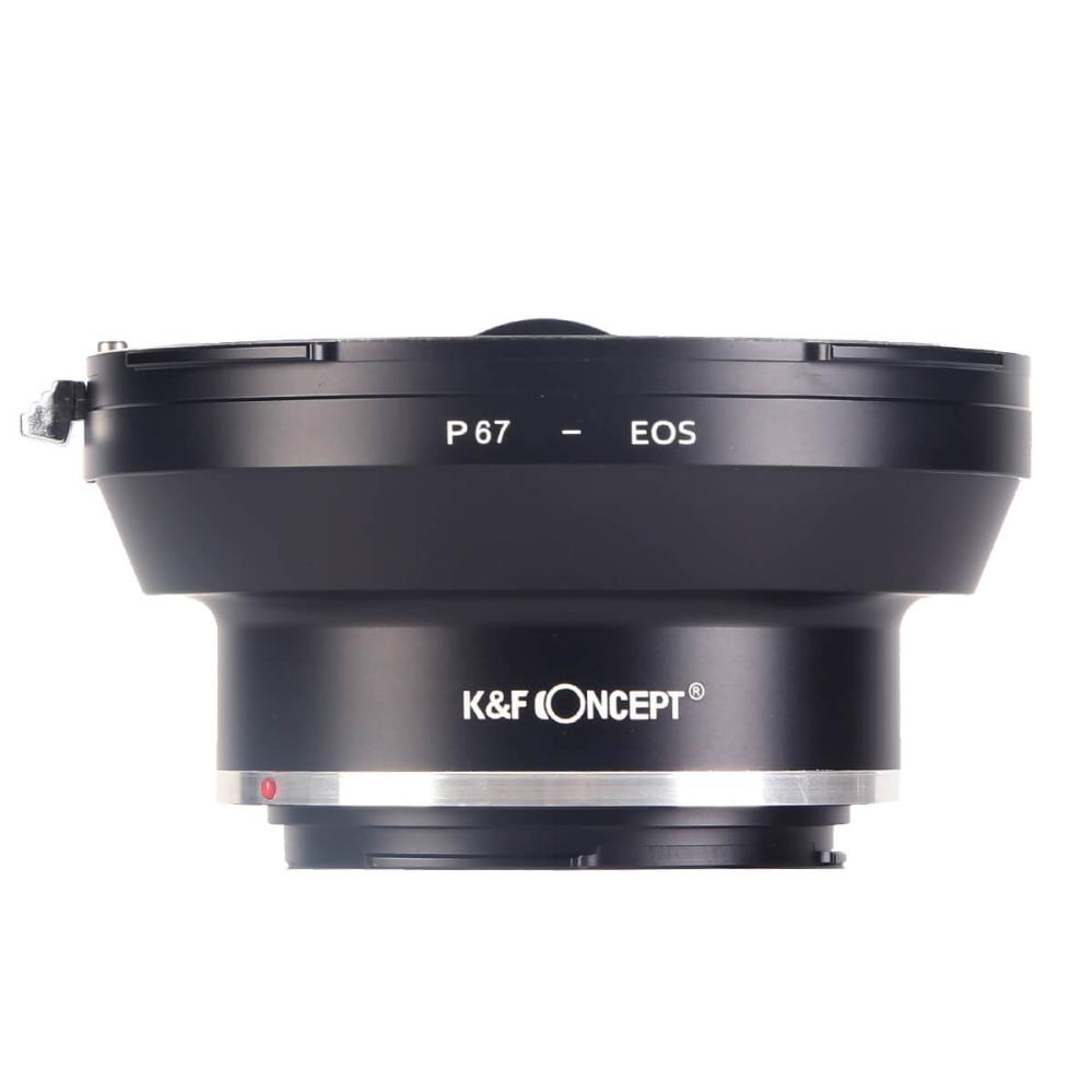 K&F Concept K&F Concept Objektivadapter till Pentax 67 för Canon EOS kamerahus
