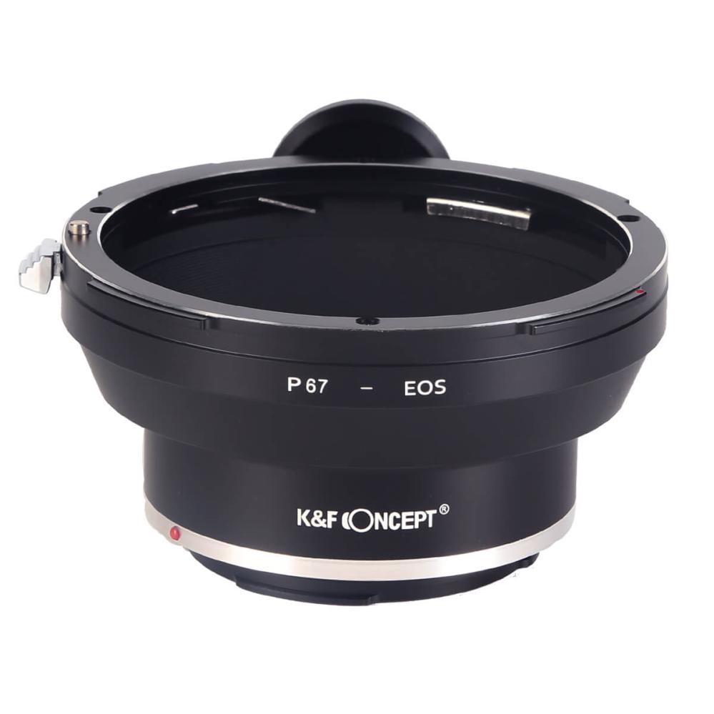 K&F Concept K&F Concept Objektivadapter till Pentax 67 för Canon EOS kamerahus