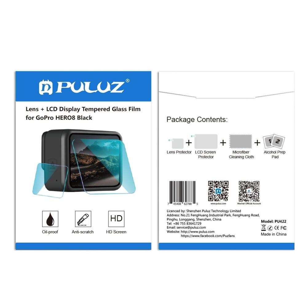 Puluz Puluz Skjermbeskytter for GoPro Hero8 Black