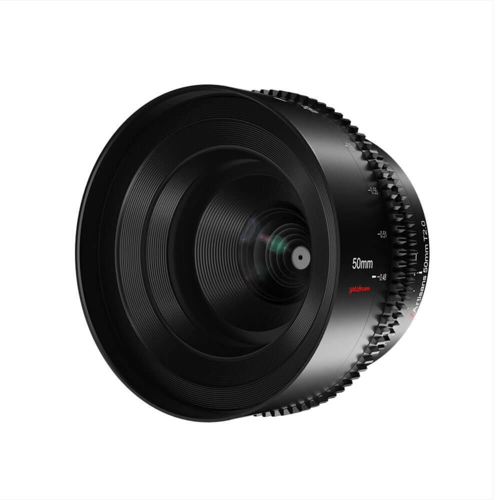 7Artisans 7Artisans 50mm T2.0 Fullformat Cinema objektiv for Canon EOS R