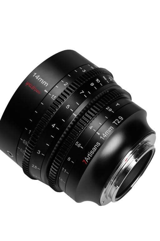 7Artisans 7artisans 14mm T2.9 Spectrum Cinema objektiv Fullformat for Nikon Z