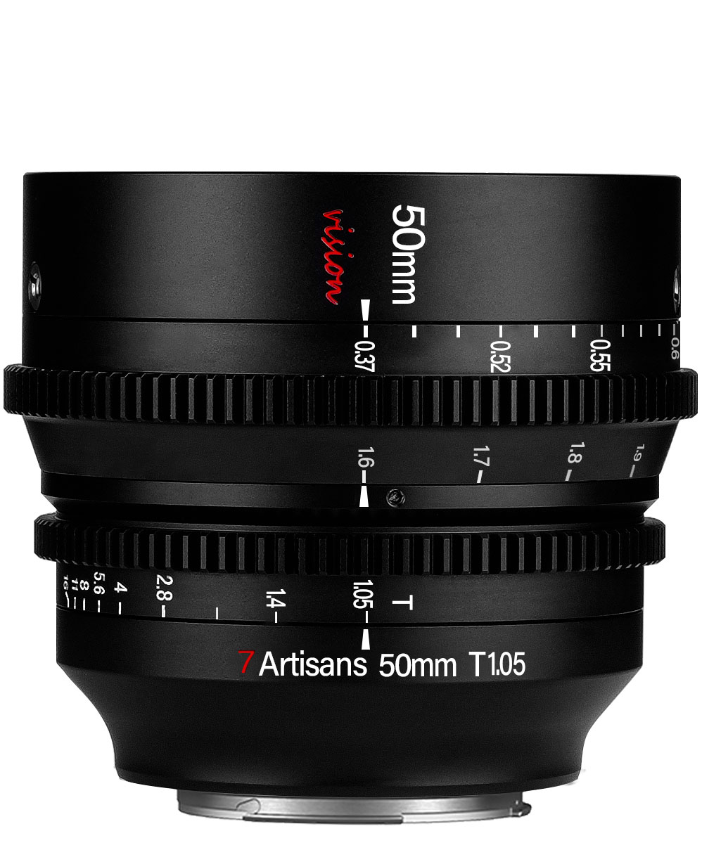 7Artisans 7Artisans 50mm T 1.05 Vision Cinema objektiv APS-C for Leica L