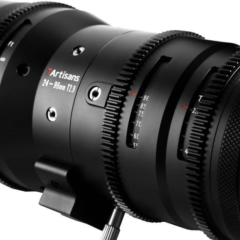 7Artisans 7Artisans 24-96mm T2.9 S35 objektiv for Canon EF-feste