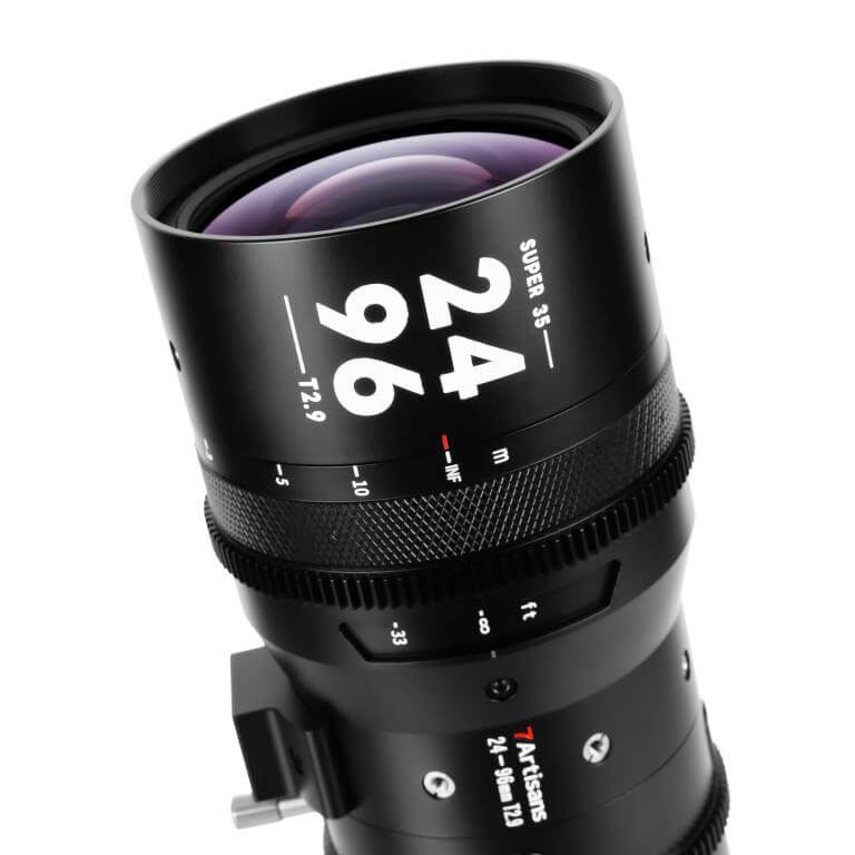 7Artisans 7Artisans 24-96mm T2.9 S35 objektiv for Canon EF-feste
