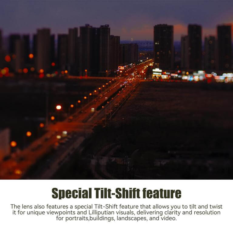 7Artisans 7Artisans Tilt-Shift 50mm f/1.4 objektiv APS-C for Fujifilm X