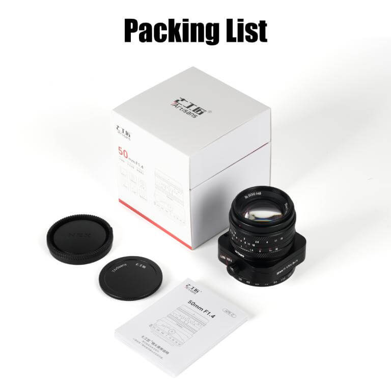 7Artisans 7Artisans Tilt-Shift 50mm f/1.4 objektiv APS-C for Fujifilm X