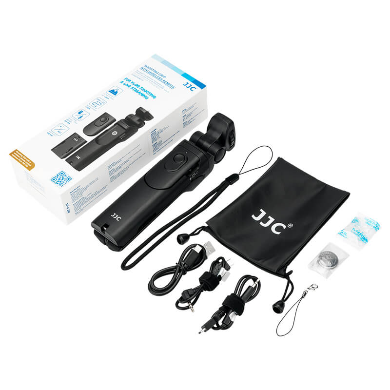 JJC JJC Kombinerat handgrep/ministativ & 2.4 GHz fjernkontroll for Fuji X