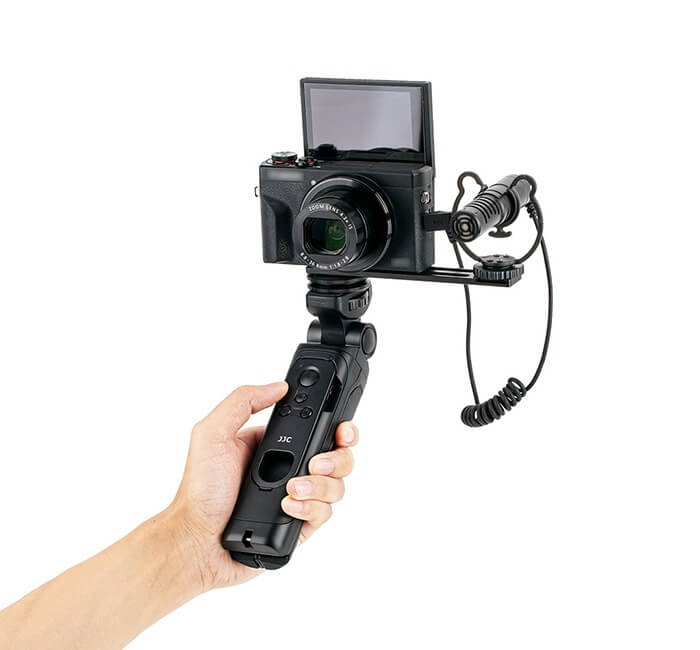 JJC JJC Kombinerat handgrep & Bluetooth fjernkontroll for Canon erstatter BR-E1