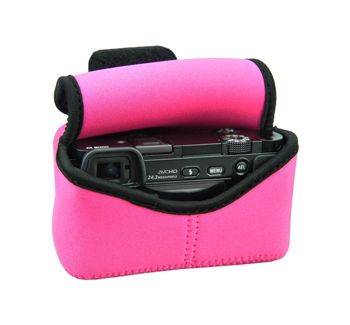 JJC JJC Kameraveske for speilløs systemkamera Magenta oc-s1
